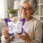Butterfly Shaped Acrylic Keepsake – Decorative Gift for Family & Friends