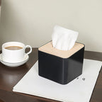 Modern Covered Square Tissue Box – Minimalist Tissue Holder for Home, Office & Living Room