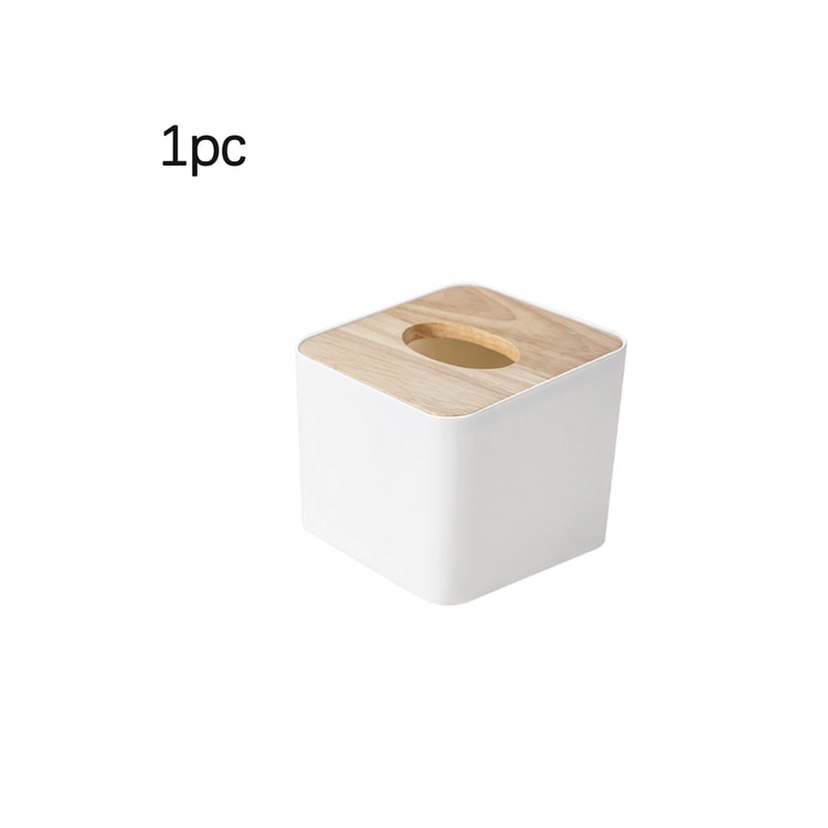 Modern Covered Square Tissue Box – Minimalist Tissue Holder for Home, Office & Living Room