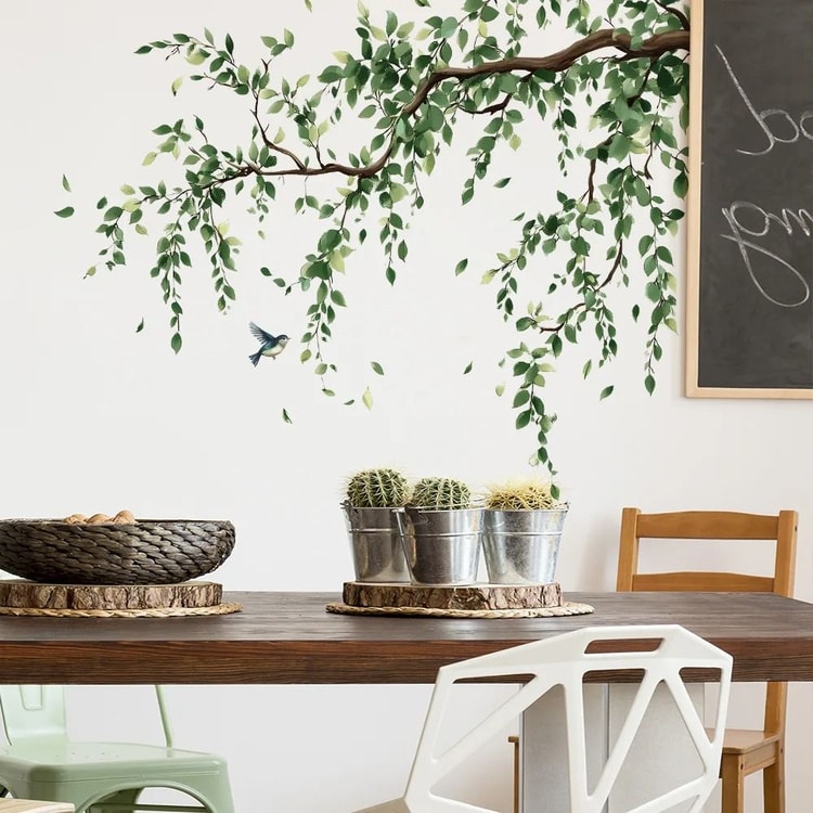 Creative Tree Wall Sticker – Removable Peel & Stick Wall Décor for Living Room & Bedroom