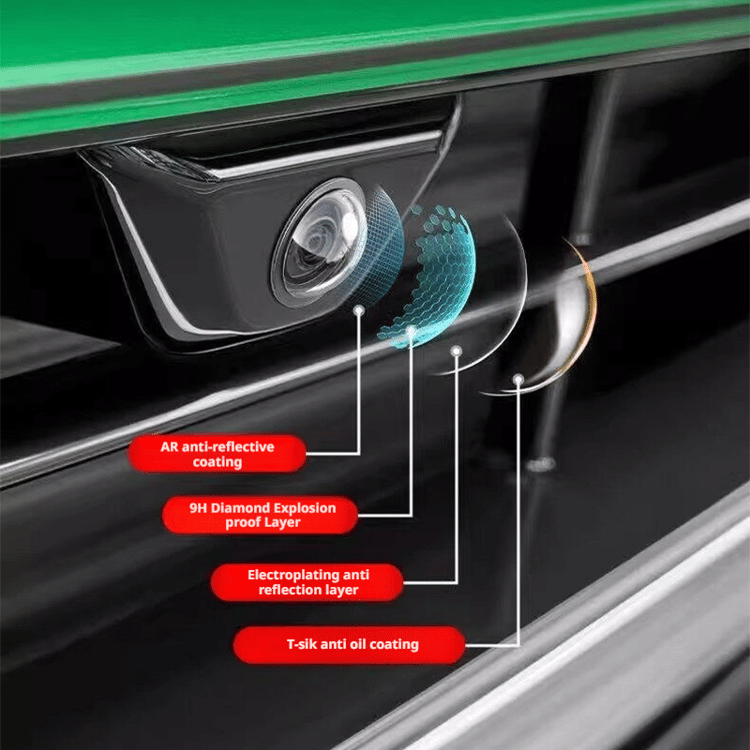 Car Camera Lens Protector Set – Scratch-Resistant Lens Cover for Vehicle Cameras (2 Pack)