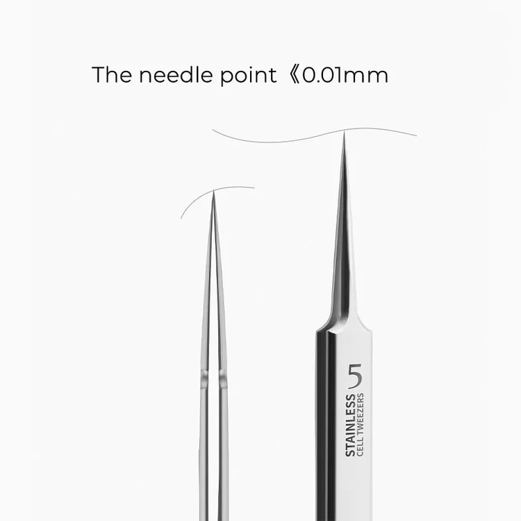 Ultra-Fine Precision Tweezers – Stainless Steel Grooming & Beauty Tool