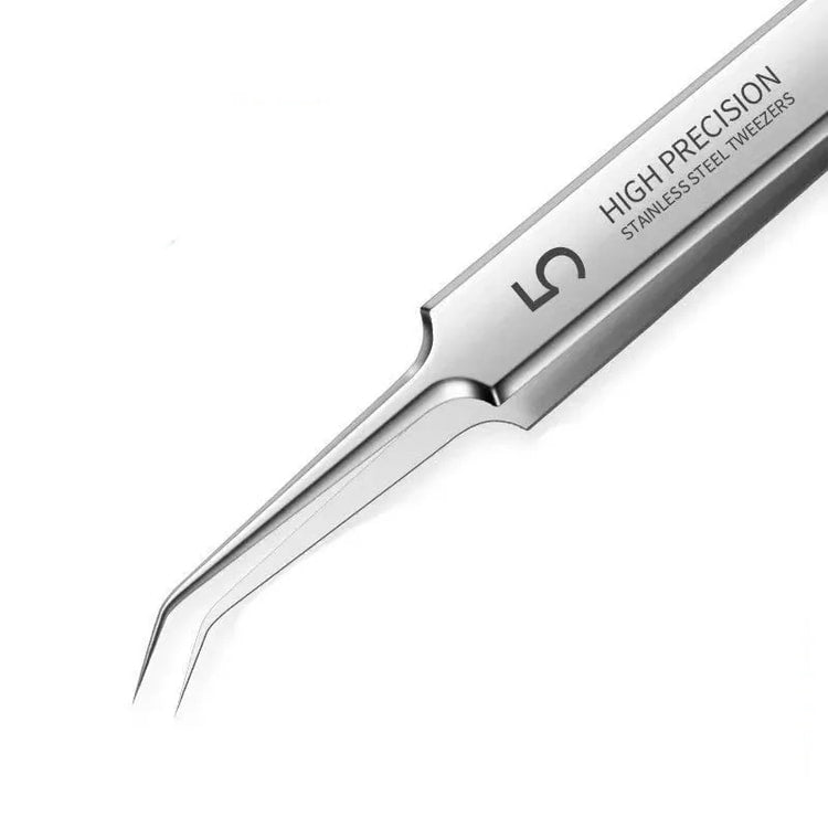 Ultra-Fine Precision Tweezers – Stainless Steel Grooming & Beauty Tool