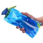 Foldable Reusable Water Bottle – Flexible Travel Bottle for Camping & Outdoor Activities