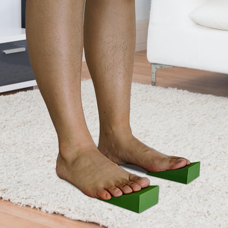 EVA Foam Yoga Wedge Block – Slant Board for Stretching, Yoga, Pilates & Exercise