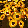 Solar Sunflower Garden Stake Lights – Outdoor LED Decorative Lights for Garden, Patio & Pathway