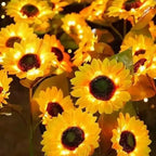 Solar Sunflower Garden Stake Lights – Outdoor LED Decorative Lights for Garden, Patio & Pathway