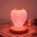 Touch-Sensitive Strawberry Table Lamp – Charming Strawberry Lampshade for Home Decor, Gift Ideas