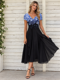 Elegant Chiffon Evening Dress for Women - Flowing Silhouette Formal Party Dress