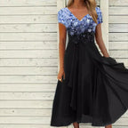 Elegant Chiffon Evening Dress for Women - Flowing Silhouette Formal Party Dress